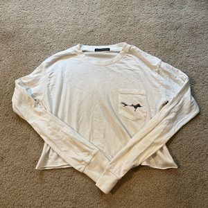 Brandy cropped long sleeve